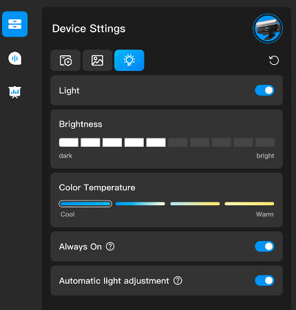 AnkerWork B600 device settings