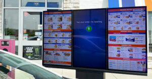 Samsung, Soundhound, White Castle menu board